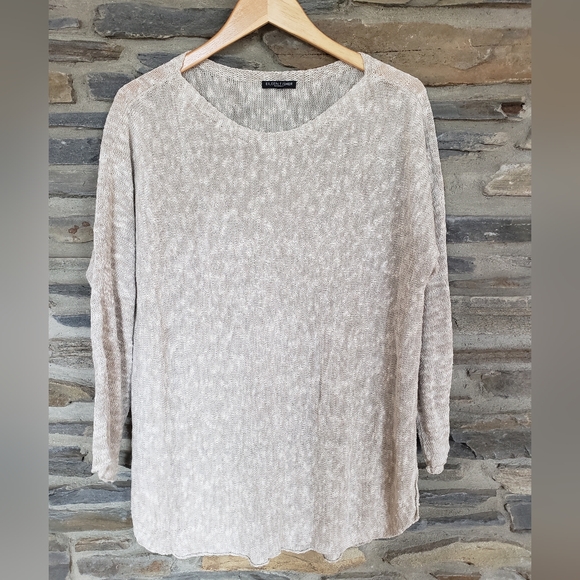 Eileen Fisher Loose Knit Sweater L/XL - Picture 1 of 5